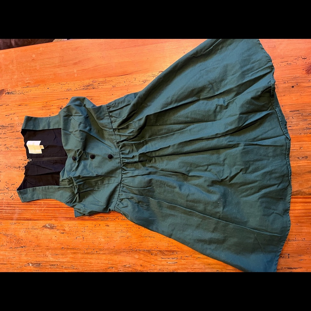 Green ModCloth dress